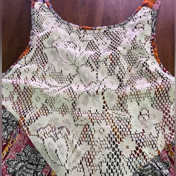 Free People count me in trapeze tunic XS (fits Med/LG) - Picture 5 of 7